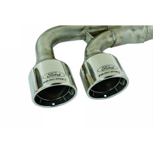 Ford Focus ST Performance Exhaust - Ford Racing - Cat Back, Sport, 304 Stainless, Polished Dual Tips - `13-`15
